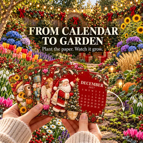 🎄🗓️ 圣诞限定款——🪴✨ 环保可种植“永恒”种子日历 2027