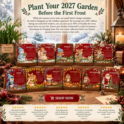 🎄🗓️ 圣诞限定款——🪴✨ 环保可种植“永恒”种子日历 2027