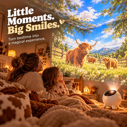 ✨ HOT SALE 49% OFF✨🐮Highland Cow Projection Lamp | Home Decor & Gifts for Creating a Cozy Atmosphere