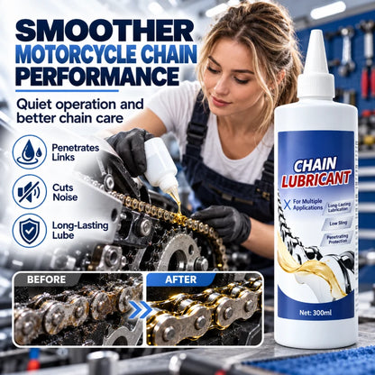 Multi-Purpose Chain Lubricant with Precision Pointed Nozzle