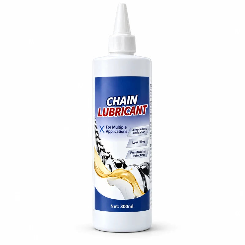 Multi-Purpose Chain Lubricant with Precision Pointed Nozzle