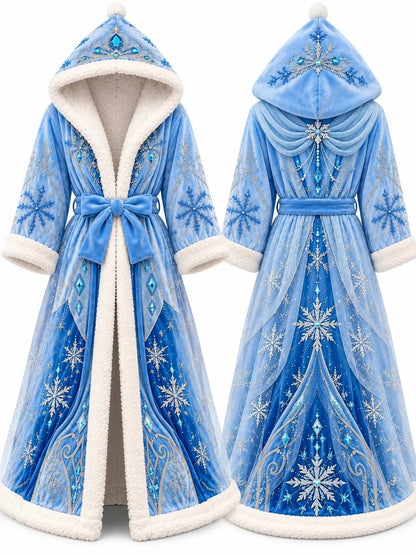 👑 CozyEverAfter™ Heated Princess Robe – Cozy warmth for cold days