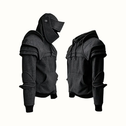 ⚔️Knight Cosplay Hoodie – Medieval Fantasy Streetwear Pullover!