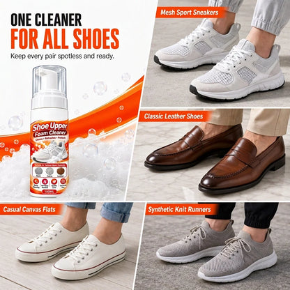 Rinse-Free Multi-Surface Shoe Foam Cleaner⏳