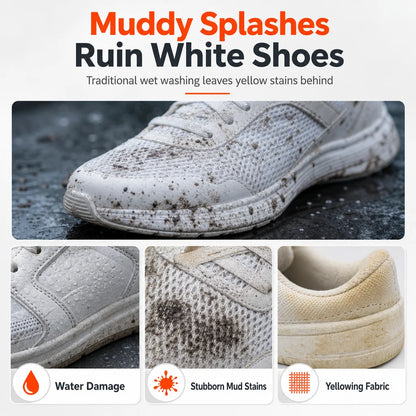 Rinse-Free Multi-Surface Shoe Foam Cleaner⏳