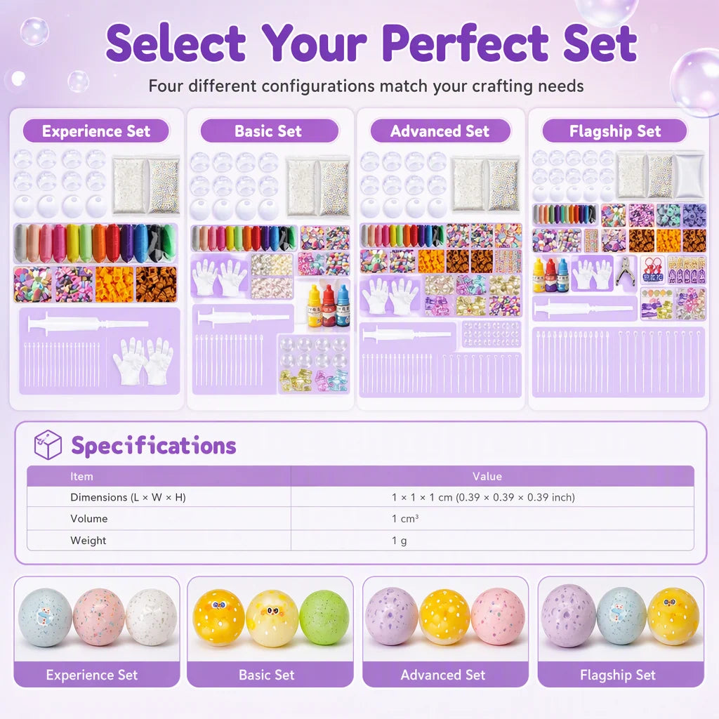 🎨 50% Off Now 🧸 DIY Clay Squeeze Ball Kit — Handmade Stress Relief Fun for Kids ✨