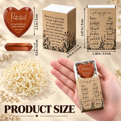 ⏳🔥Last Day 50% OFF ✝️ - 🎁 Christian Pocket Heart Gift Set(Set of 12)