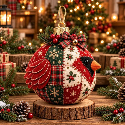 🎄Beginner-Friendly Cozy Patchwork Christmas Ornament Collection | 8 Festive Character Designs for Trees, Wreaths & Holiday Gifts ✨