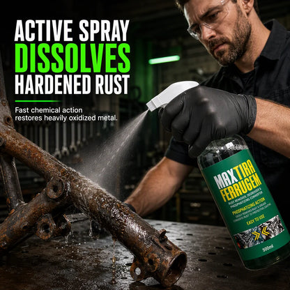 🔧 💨 3 In 1 Rust Remover & Phosphating Agent – Degrease, Remove Rust, Anti-rust ✨