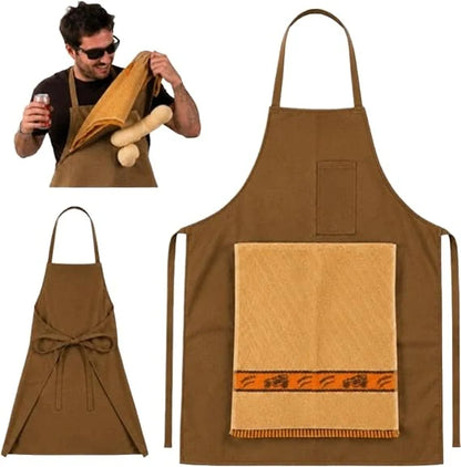 😂 Hidden Surprise Chef Apron – Funny BBQ & Kitchen Gag Gift