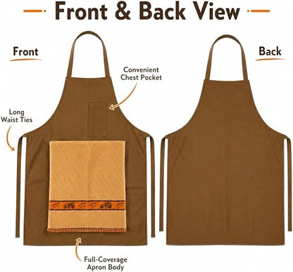 😂 Hidden Surprise Chef Apron – Funny BBQ & Kitchen Gag Gift