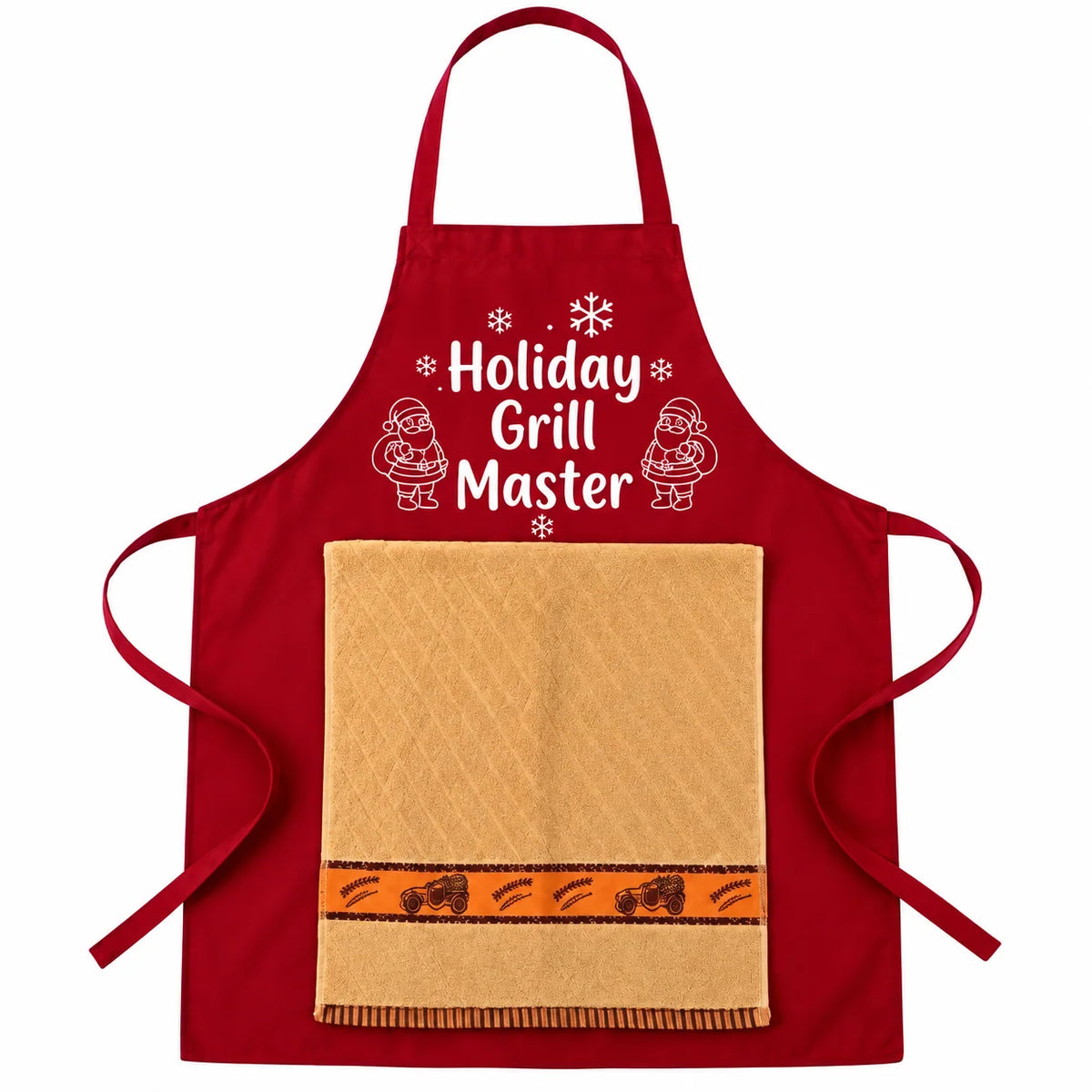 😂 Hidden Surprise Chef Apron – Funny BBQ & Kitchen Gag Gift