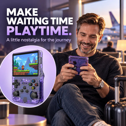 🎮 R36S Retro Handheld Game Console – 3.5″ Screen & Dual Analog Sticks
