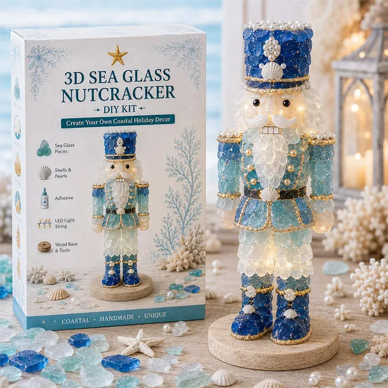 🎄DIY 3D Sea Glass Art Kit – 11 Designs