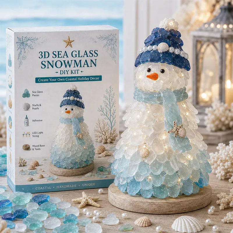 🎄DIY 3D Sea Glass Art Kit – 11 Designs
