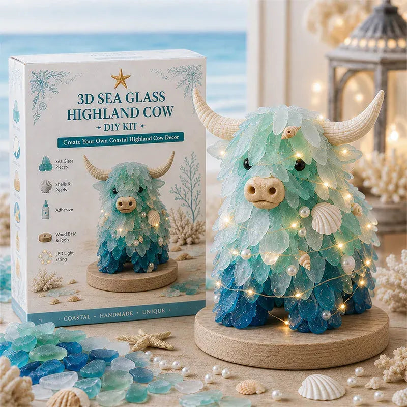 🎄DIY 3D Sea Glass Art Kit – 11 Designs