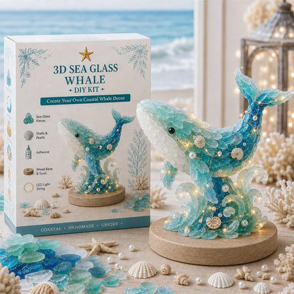 🎄DIY 3D Sea Glass Art Kit – 11 Designs