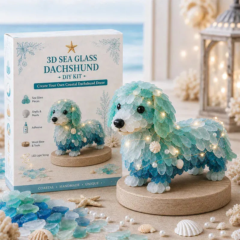 🎄DIY 3D Sea Glass Art Kit – 11 Designs