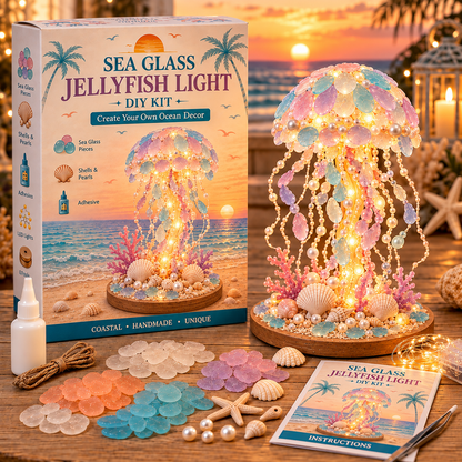 🎄DIY 3D Sea Glass Art Kit – 11 Designs