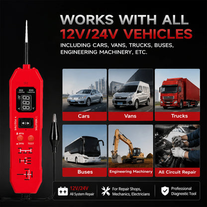 2-in-1 Automotive Circuit & Relay Tester