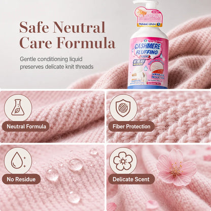 🧶 Wool & Cashmere Sweater Softening and Reshaping Care