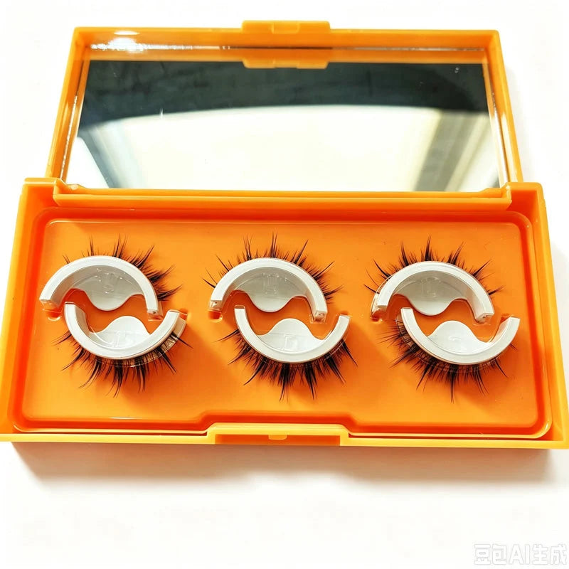 🥳2026 HOT SALE🥳💞50K+ SOLD! ✨👁️ 50% OFF! Self-Adhesive False Eyelashes – 3-second apply with no messy glue. Waterproof, secure & natural 3D look for effortless beauty! 🛡️💪