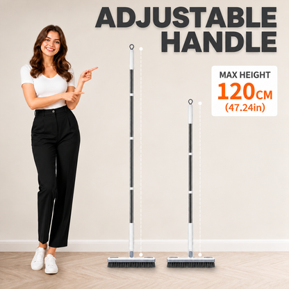 🧽 360° Swivel Window Track Cleaner – Extendable No-Touch Cleaning Tool