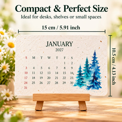 2027 Plantable Seed Calendar – A Calendar That Blooms After You Use It 🌱