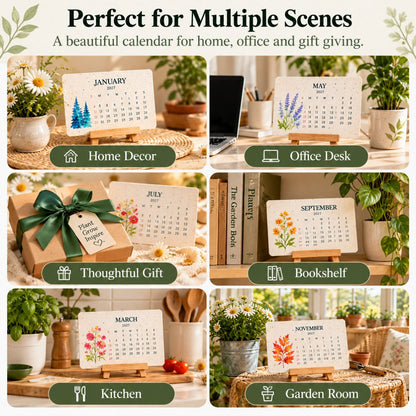 2027 Plantable Seed Calendar – A Calendar That Blooms After You Use It 🌱