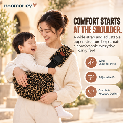 Baby Sling Carrier – Soft, Hands-Free Comfort for Parents