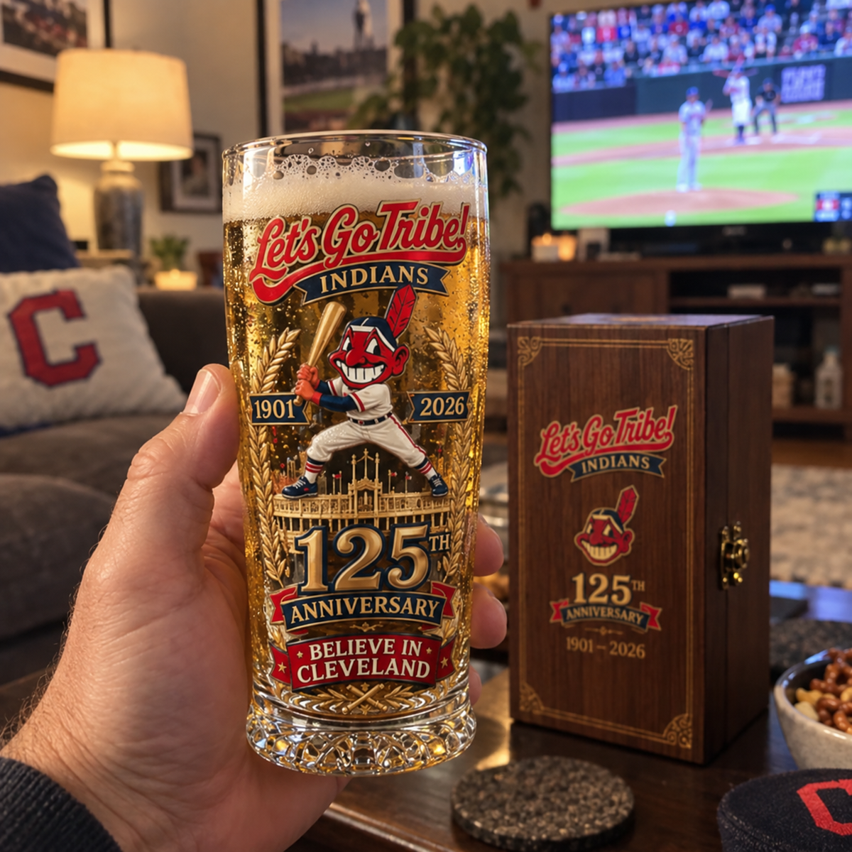 ⚾🏆 125周年棒球传承纪念品酒杯 – 纪念收藏版