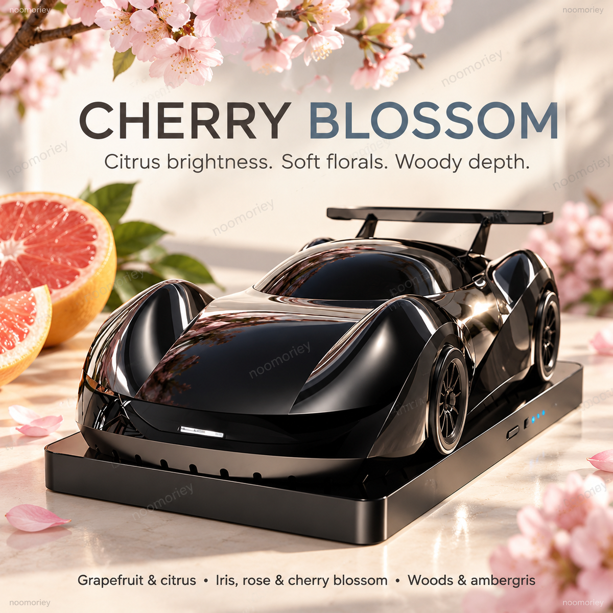 🏎️ Race-Car Aroma Diffuser with Dual Exhaust Mist