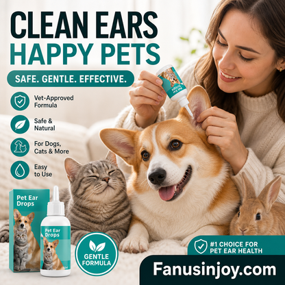 🐱🐶 温和宠物耳道清洁液——告别外耳道疾病