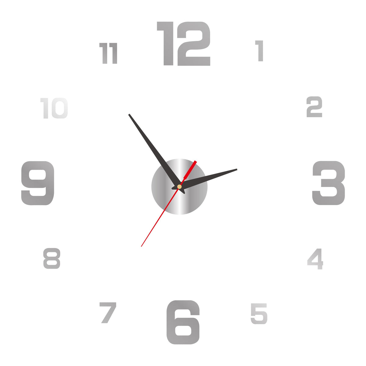 🥳2026热销款🥳⏰3D DIY夜光亚克力挂钟套装