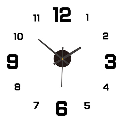 🥳2026热销款🥳⏰3D DIY夜光亚克力挂钟套装