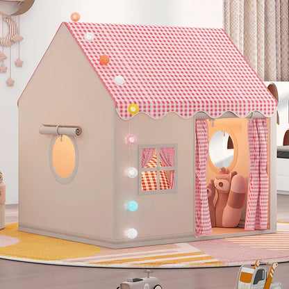 🏠✨ 儿童室内城堡帐篷——温馨的室内游戏屋，激发无限想象力