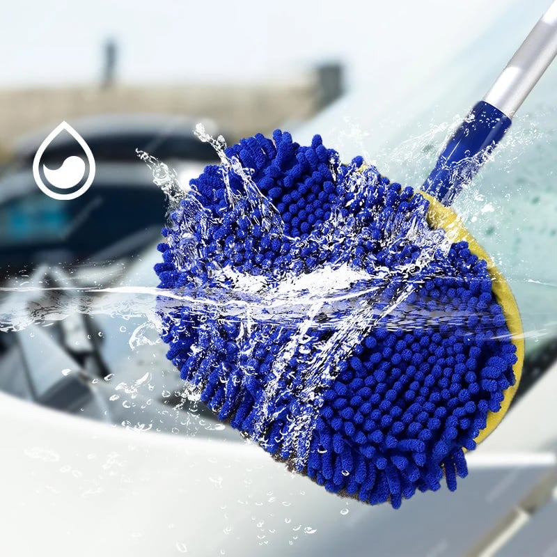 Dual Magnetic Car Windshield Cleaner | Streak-Free Auto Glass Cleaning Kit