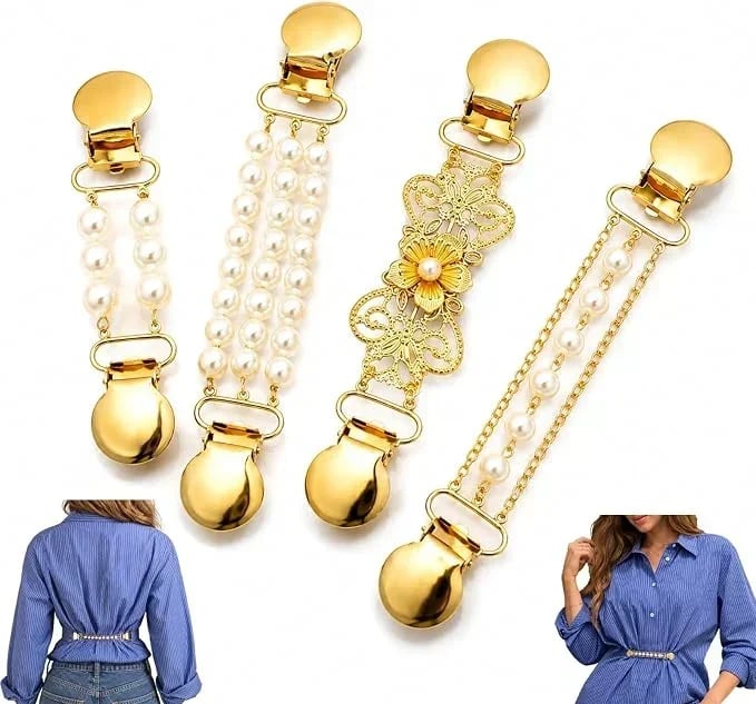 📿女士珍珠链项圈夹💎