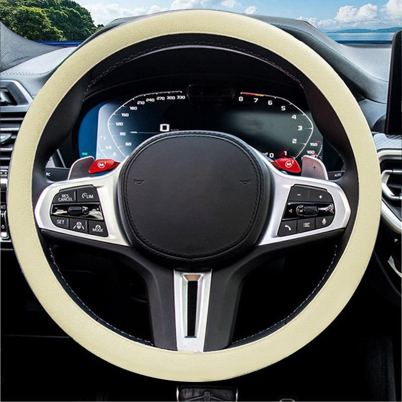 🚗柔软硅胶方向盘套
