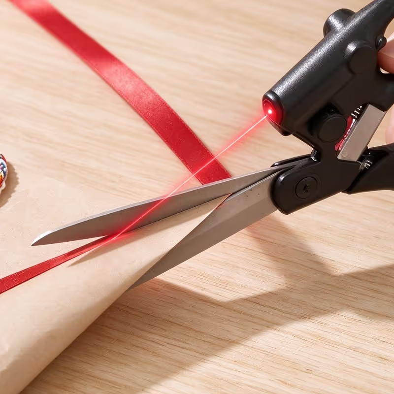 ✂️ 激光导向剪刀 —— 让缝纫与手工制作的直线裁剪更轻松 ✨