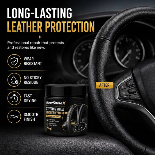 🔥Last day of the limited-time 49% off sale!🔥Leather Repair Cream for Steering Wheels