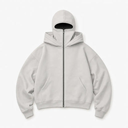 ANTI SOCIAL BALACLAVA ZIP-UP HOODIE
