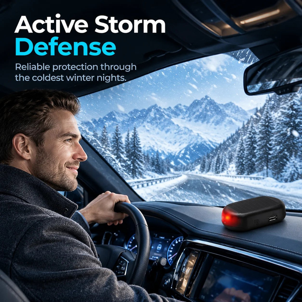 Electromagnetic Molecular Interference Antifreeze Snow Removal Instrument for Vehicles