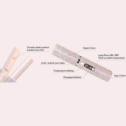 Wireless Hair Straightener