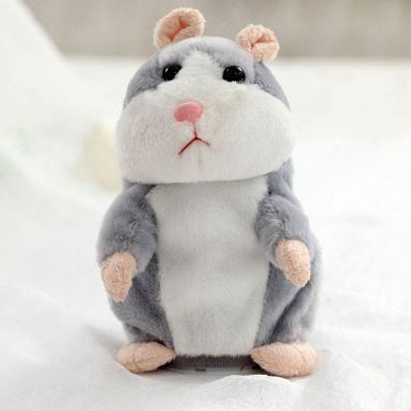 🐹🎁现享50%折扣！会说话的仓鼠毛绒玩具——能模仿你说话，自动摇头互动毛绒玩偶，逗趣益智玩具，适合儿童与派对娱乐
