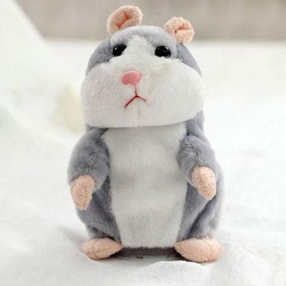 🐹🎁现享50%折扣！会说话的仓鼠毛绒玩具——能模仿你说话，自动摇头互动毛绒玩偶，逗趣益智玩具，适合儿童与派对娱乐