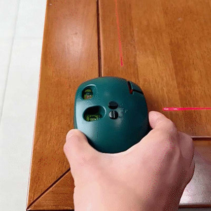 🔧 90° 激光直角仪 – 用于瓷砖、地板铺设及 DIY 的双线精密标线工具