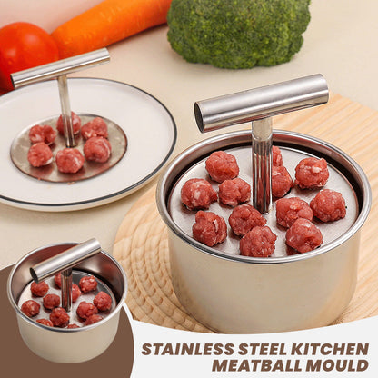 🍲 不锈钢肉丸模具 – 快速简便的肉丸成型工具