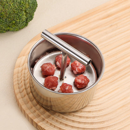 🍲 不锈钢肉丸模具 – 快速简便的肉丸成型工具