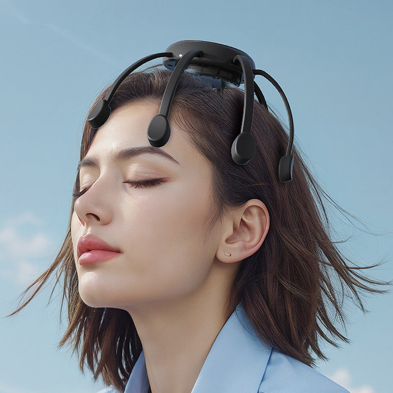 🐙 智能章鱼头按摩器 – 电动头皮放松与按摩器